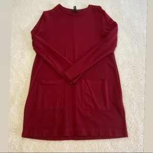 Forever 21 Burgundy Dress